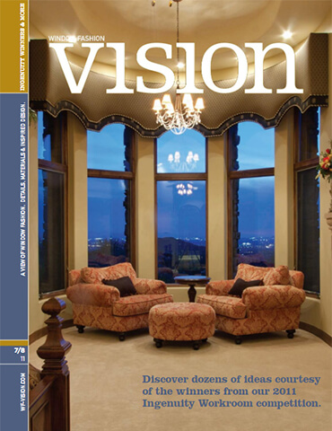 Vision - Window Fashion Magazine 2011 cover