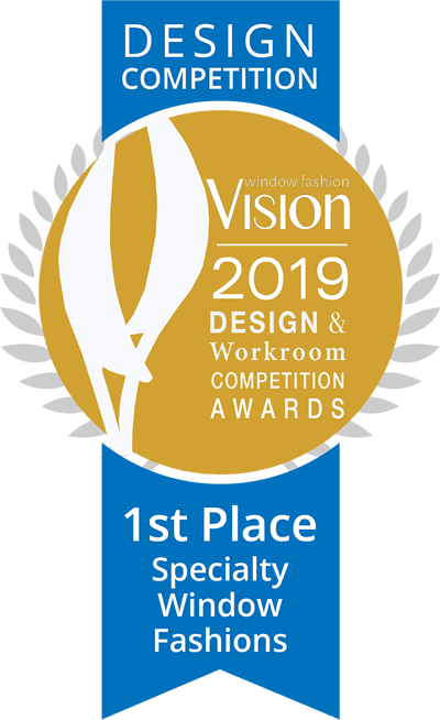 2019 1st Place Speciality Window Fashions Winner