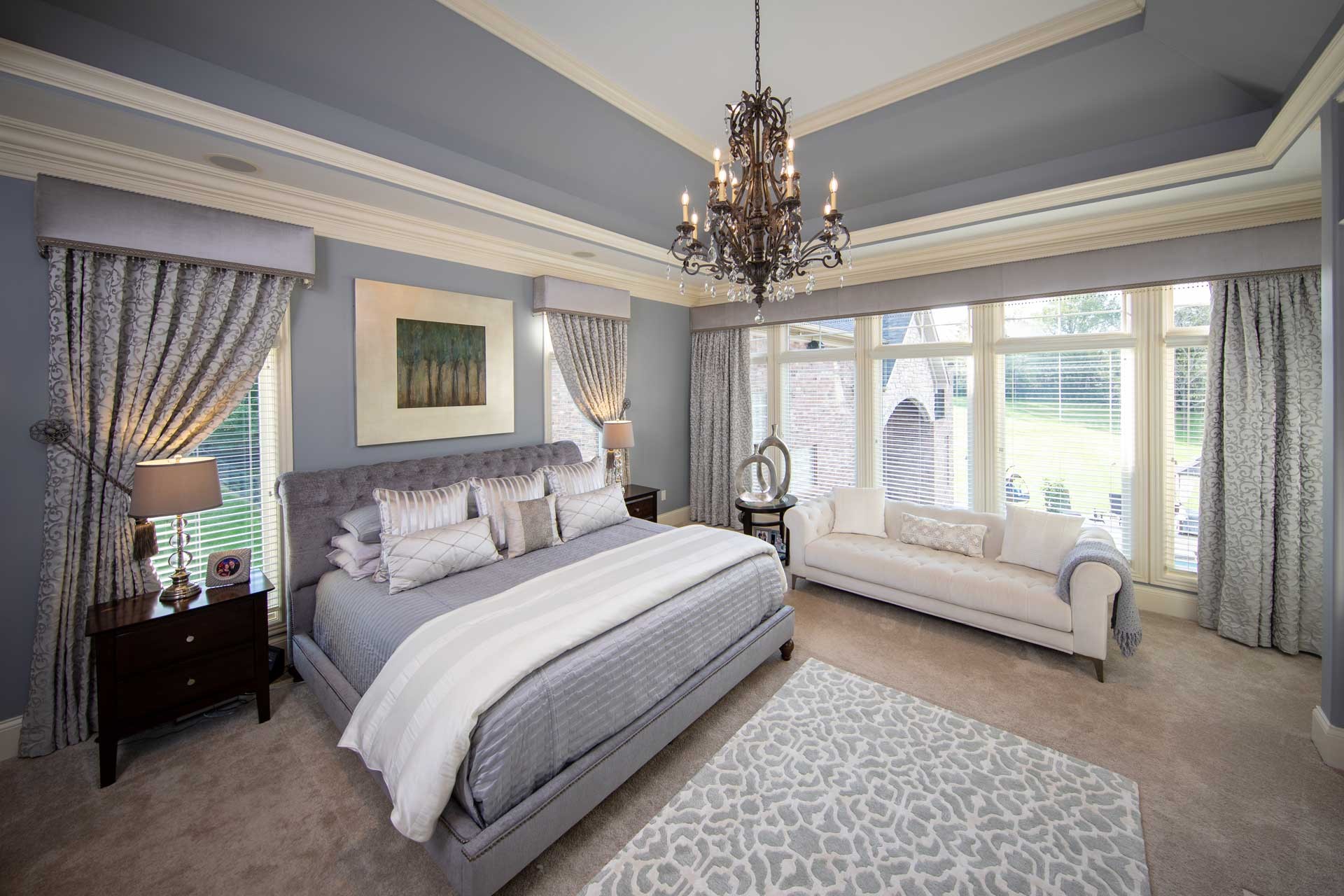 Master Bedroom designed by Linda Tully